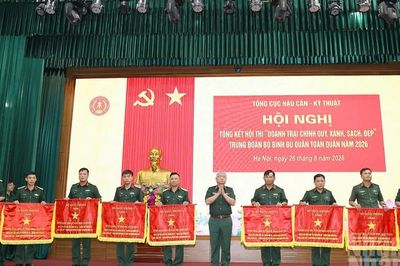 Nâng cao điều kiện ăn ở, sinh hoạt, học tập, công tác cho bộ đội