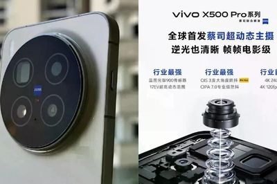Vivo X500 Pro/Pro Max lộ diện ngoài đời, đổi thiết kế camera sau