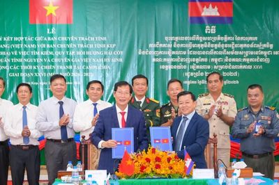 Tỉnh An Giang và tỉnh Kep tiếp tục hợp tác tìm kiếm, quy tập hài cốt liệt sĩ