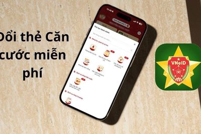Đổi thẻ Căn cước miễn phí trên VneID nhanh chóng
