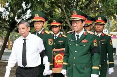 Cần Thơ truy điệu 38 liệt sĩ mới được tìm kiếm, quy tập