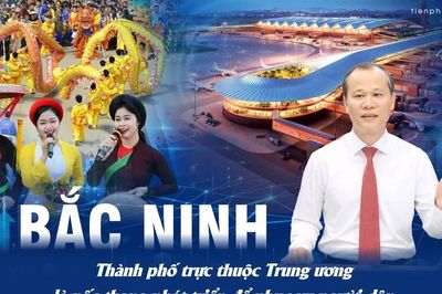 Bắc Ninh: Thành phố trực thuộc Trung ương là nấc thang phát triển để phục vụ nhân dân tốt hơn