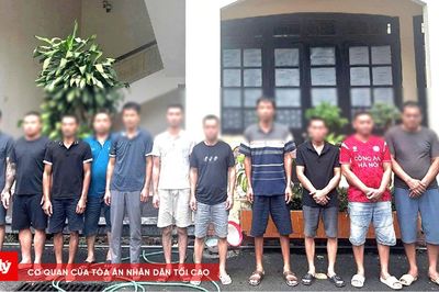 Bắt giữ 13 lái xe tham gia chơi xóc đĩa