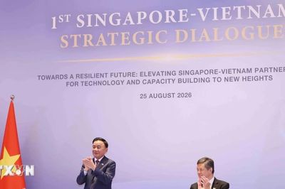 Truyền thông Singapore đánh giá cao chuyến thăm của Thường trực Ban Bí thư