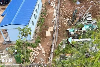 Lâm Đồng khoanh vùng nguy hiểm, cảnh báo sạt trượt đất tại B'Lao
