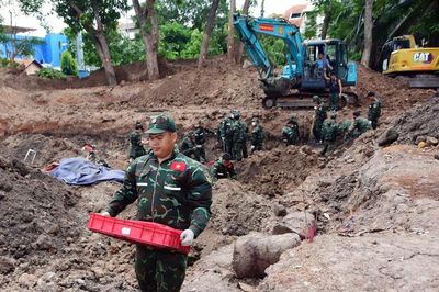 Quy tập 511 bộ hài cốt liệt sĩ tại Công viên Lê Thị Riêng