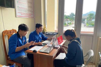 Tuổi trẻ xã Luận Thành chung sức xây dựng nông thôn mới