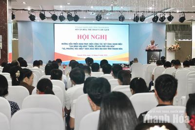 Hướng dẫn triển khai xét tặng các danh hiệu văn hóa năm 2026