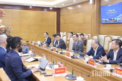 Chủ tịch UBND tỉnh Tô Anh Dũng tiếp và làm việc với Hội đồng Kinh doanh Hoa Kỳ - ASEAN