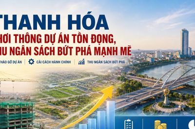 Thanh Hóa thu ngân sách 8 tháng năm 2026 đạt hơn 43.289 tỷ đồng