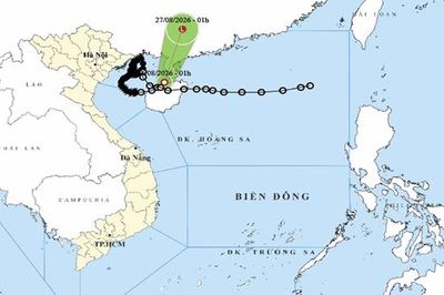 Bão số 4 suy yếu thành áp thấp nhiệt đới, Bắc Bộ mưa to cục bộ
