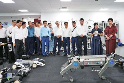 Đoàn công tác tỉnh Bắc Ninh tìm hiểu hệ sinh thái trí tuệ nhân tạo tại Tế Nam (Trung Quốc)