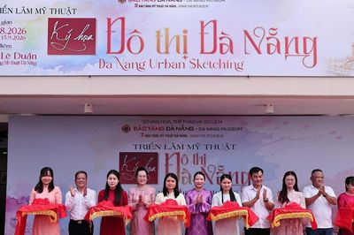 Khai mạc triển lãm 'Ký họa đô thị Đà Nẵng'