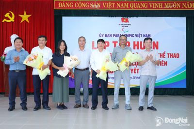 Lớp tập huấn chuyên môn, nghiệp vụ công tác thể thao dành cho cán bộ, cộng tác viên người khuyết tật năm 2026