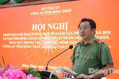 Đồng Tháp: Xây dựng thế trận lòng dân từ cơ sở qua 2 kế hoạch phối hợp