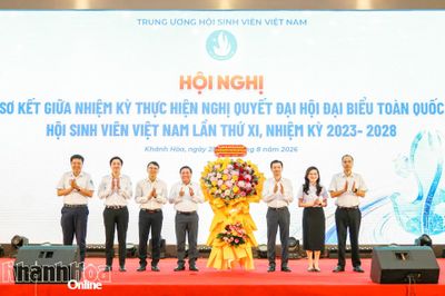 Trung ương Hội Sinh viên Việt Nam sơ kết giữa nhiệm kỳ 2023 - 2028