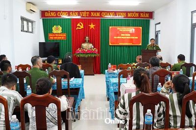 Trại tạm giam số 1 tổ chức hội nghị gia đình phạm nhân năm 2026