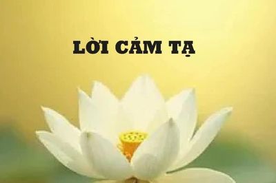 Lời cảm tạ của gia đình ông Bùi Hữu Hồng
