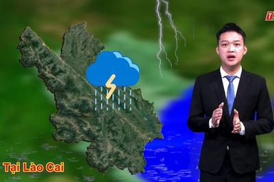 Dự báo thời tiết đêm 26 và ngày 27/8