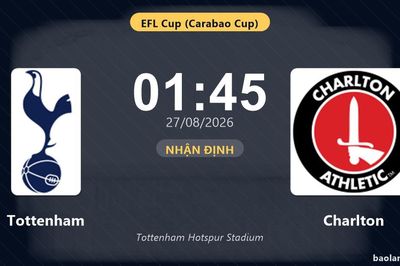 Nhận định Tottenham vs Charlton: Thắng để đi tiếp