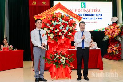 Đại hội đại biểu Hội Người mù tỉnh Ninh Bình lần thứ I, nhiệm kỳ 2026 - 2031