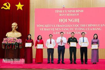 Tổng kết và trao giải Cuộc thi chính luận về bảo vệ nền tảng tư tưởng của Đảng lần thứ Sáu, năm 2026