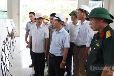 Đồng chí Bí thư Tỉnh ủy kiểm tra tiến độ dự án Thủy điện La Trọng