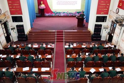 Đảng uỷ Quân sự tỉnh quán triệt Nghị quyết Hội nghị lần thứ ba Ban Chấp hành Trung ương Đảng khóa XIV