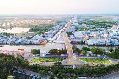 Xã Vĩnh Phong (An Giang): Tổ chức lại không gian phát triển, tạo động lực tăng trưởng bền vững