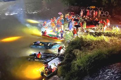 Ba người mất tích sau vụ lật thuyền đánh cá ở Thái Nguyên