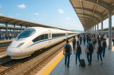 Giải bài toán kết nối đường sắt tại Hạ Long Xanh, không ảnh hưởng tuyến tốc độ cao