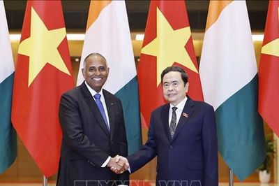 Chủ tịch Quốc hội Cộng hòa Bờ Biển Ngà kết thúc chuyến thăm chính thức Việt Nam
