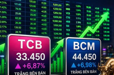 Hai cổ phiếu bất ngờ 'trắng bên bán', VN-Index tăng gần 30 điểm