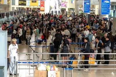 Sân bay Nội Bài dự kiến đón hơn 125.000 khách dịp cao điểm 2/9