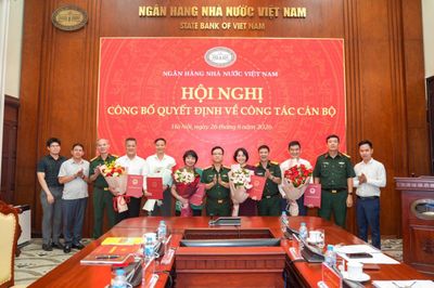 Kiện toàn nhân sự Ban Chỉ huy quân sự Ngân hàng Nhà nước