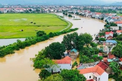 Cảnh báo mưa lũ trên sông Bùi