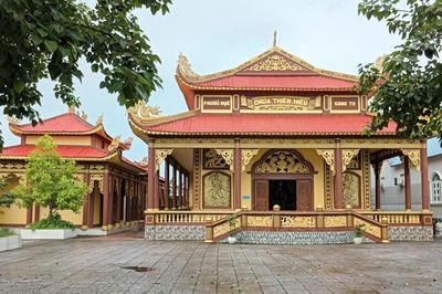 Thăm chùa Thiên Hiếu ở Định Thành