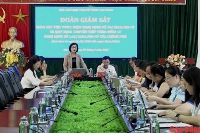 Giám sát thực hiện chính sách hỗ trợ phụ nữ tại xã Bảo Lâm