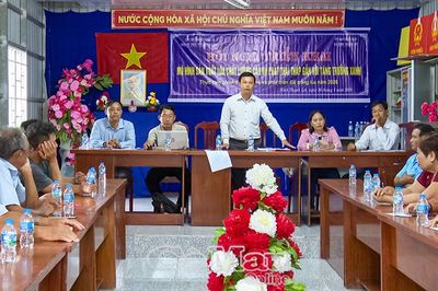 Nông dân Ninh Thạnh Lợi tham gia sản xuất 30 ha lúa chất lượng cao và phát thải thấp