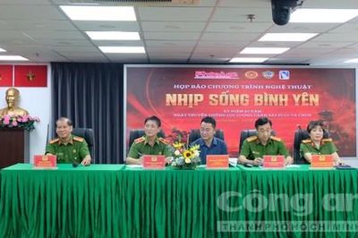 TPHCM: Chương trình nghệ thuật 'Nhịp sống bình yên' tri ân người lính cứu hỏa