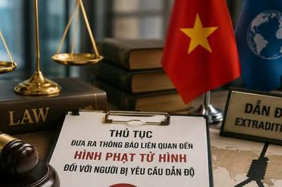 Thủ tục đưa ra thông báo liên quan đến hình phạt tử hình đối với với người bị yêu cầu dẫn độ