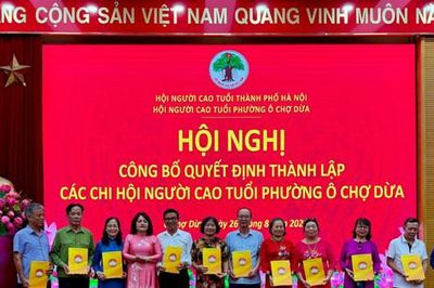 Để tổ chức Hội Người cao tuổi gần dân, sát địa bàn...