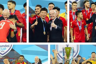 Chủ tịch FIFA chúc mừng những nhà vô địch ASEAN Cup 2026