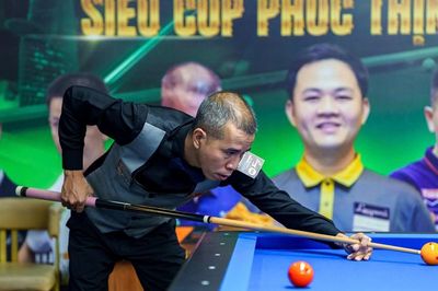 Cơ thủ 4 lần vô địch World Cup bị loại 'sốc' tại Siêu Cúp Phúc Thịnh 2026