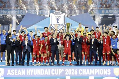 Vô địch ASEAN Cup 2026, đội tuyển Việt Nam nhận 'mưa tiền thưởng'