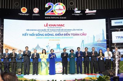 Khai mạc Hội chợ Du lịch Quốc tế TP.HCM lần thứ 20