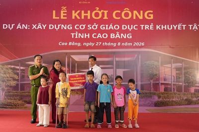 Cao Bằng khởi công cơ sở giáo dục trẻ khuyết tật 110 tỉ đồng