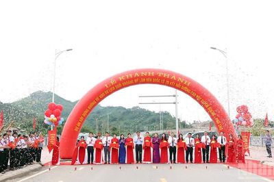 Khánh thành tuyến đường kết nối Khu du lịch suối khoáng Mỹ Lâm với cao tốc Tuyên Quang-Phú Thọ