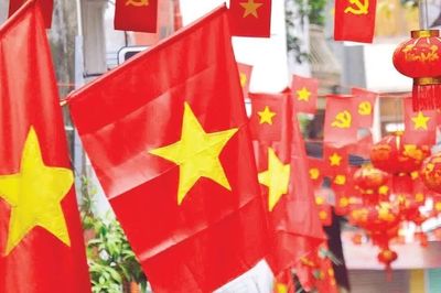Rực rỡ sắc cờ mừng Quốc khánh