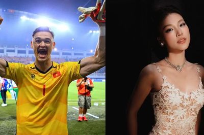 MC Hoàng Oanh lên xu hướng tìm kiếm sau khi công khai tình yêu với thủ môn Patrik Lê Giang vừa vô địch 'ASEAN Cup 2026'